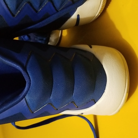 NIKE - HYPERDUNK blue Zoom- kids basketball shoes. Sz US 7m stle# 845120-001. - Picture 8 of 13